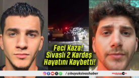 Feci Kaza! Sivaslı 2 Kardeş Hayatını Kaybetti!