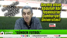 Abdullah Yiğit Gündem Futbol’a Döndü: “En Büyük Teşekkürümüz Sağlık Çalışanlarına”