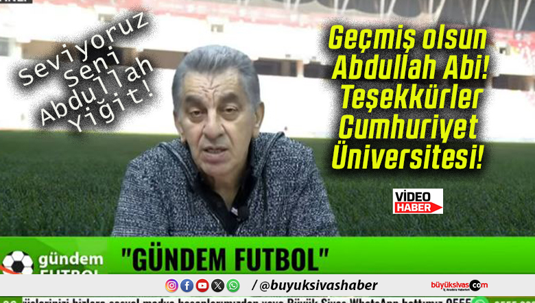 Abdullah Yiğit Gündem Futbol’a Döndü: “En Büyük Teşekkürümüz Sağlık Çalışanlarına”