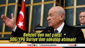 Bahçeli’den net çıkış!