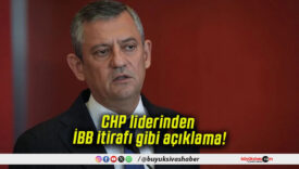 CHP liderinden İBB itirafı gibi açıklama!