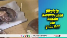 Çikolata kavanozunda kokain ele geçirildi!