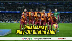 Galatasaray Play-Off Biletini Aldı!