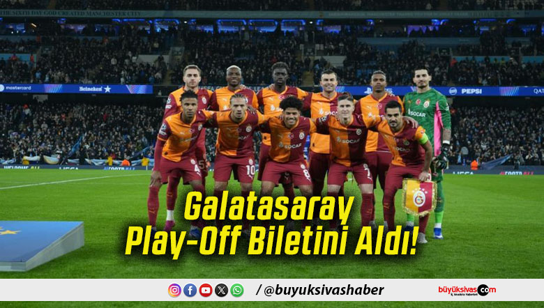 Galatasaray Play-Off Biletini Aldı!