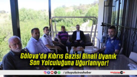 Gölova’da Kıbrıs Gazisi Binali Uyanık Son Yolculuğuna Uğurlanıyor!