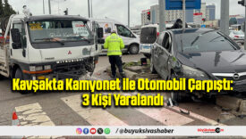 Kavşakta Kamyonet