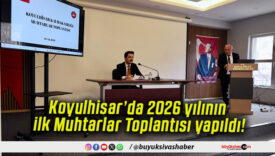 Koyulhisar’da 2026 yılının ilk Muhtarlar Toplantısı yapıldı!