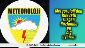 Meteoroloji’den kuvvetli rüzgar! Buzlanma ve çığ uyarısı!