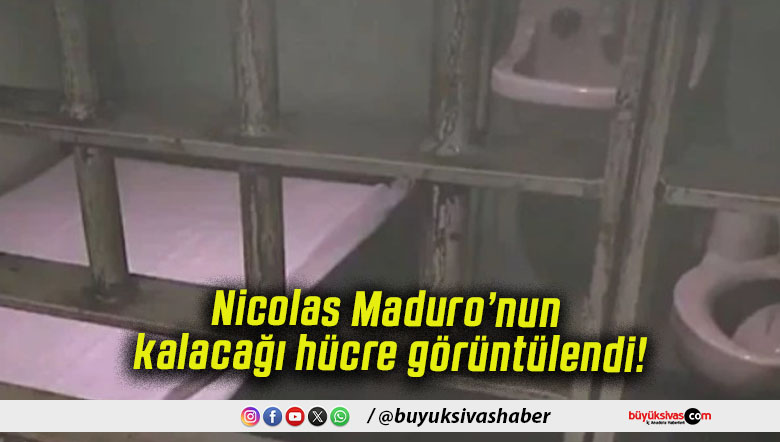 Nicolas Maduro’nun kalacağı hücre görüntülendi!
