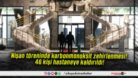 Nişan töreninde karbonmonoksit zehirlenmesi! 46 kişi hastaneye kaldırıldı!