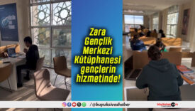 Zara Gençlik Merkezi Kütüphanesi gençlerin hizmetinde!