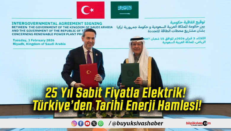 25 Yıl Sabit Fiyatla Elektrik! Türkiye’den Tarihi Enerji Hamlesi!