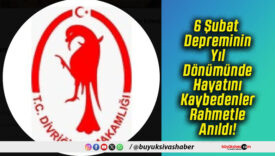 6 Şubat Depreminin Yıl Dönümünde Hayatını Kaybedenler Rahmetle Anıldı!