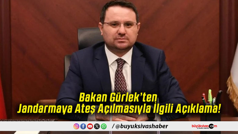 Bakan Gürlek’ten Jandarmaya Ateş Açılmasıyla İlgili Açıklama!