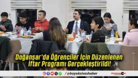 Doğanşar’da Öğrenciler İçin Düzenlenen İftar Programı Gerçekleştirildi!