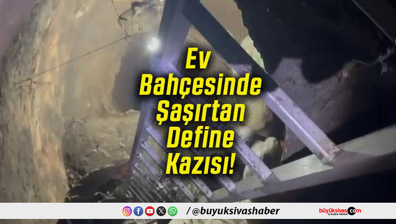 Ev Bahçesinde Şaşırtan Define Kazısı!