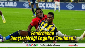 Fenerbahçe Gençlerbirliği Engeline Takılmadı!