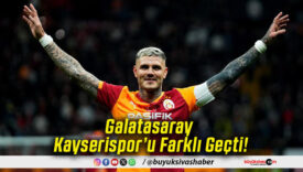 Galatasaray Kayserispor’u Farklı Geçti!