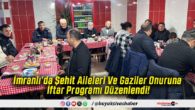 İmranlı’da Şehit Aileleri Ve Gaziler Onuruna İftar Programı Düzenlendi!