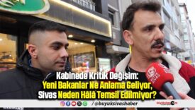 Kabinede Kritik Değişim