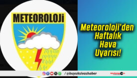 Meteoroloji’den Haftalık Hava Uyarısı!