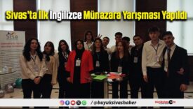 Sivas’ta İlk İngilizce