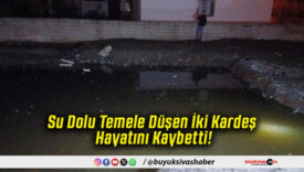Su Dolu Temele Düşen İki Kardeş Hayatını Kaybetti!