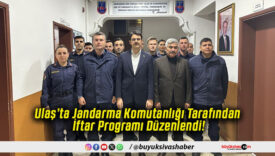 Ulaş’ta Jandarma Komutanlığı Tarafından İftar Programı Düzenlendi!