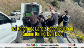 Yol Kenarında Cansız Bedeni