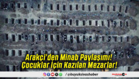 Arakçi’den Minab Paylaşımı! Çocuklar İçin Kazılan Mezarlar!