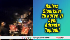 Asılsız Siparişler 25 Kurye'yi Aynı Adreste Topladı!