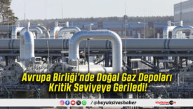 Avrupa Birliği’nde Doğal Gaz Depoları Kritik Seviyeye Geriledi!