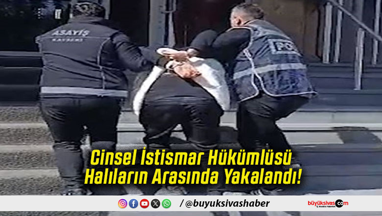 Cinsel İstismar Hükümlüsü Halıların Arasında Yakalandı!