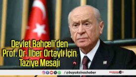 Devlet Bahçeli’den