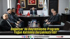 Doğanşar’da Bayramlaşma Programı Yoğun Katılımla Gerçekleştirildi!