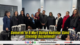 Gemerek’te 8 Mart Dünya Kadınlar Günü Etkinliği Düzenlendi!