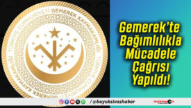 Gemerek’te Bağımlılıkla Mücadele Çağrısı Yapıldı!