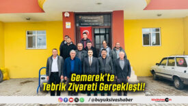 Gemerek’te Tebrik Ziyareti Gerçekleşti!