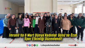 İmranlı’da 8 Mart Dünya Kadınlar Günü’ne Özel Spor Etkinliği Düzenlendi!