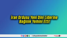 İran Ordusu Yeni Dini Liderine Bağlılık Yemini Etti!