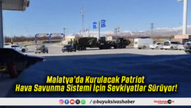 Malatya’da Kurulacak Patriot Hava Savunma Sistemi İçin Sevkiyatlar Sürüyor!