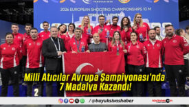 Milli Atıcılar Avrupa Şampiyonası’nda 7 Madalya Kazandı!