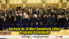 Şarkışla’da 18 Mart Çanakkale Zaferi Programı Düzenlendi!