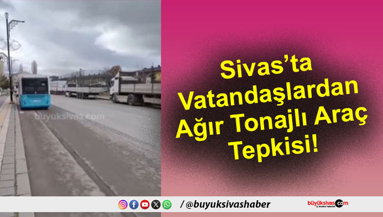 Sivas’ta Vatandaşlardan