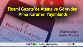 Görevden Alma Kararları