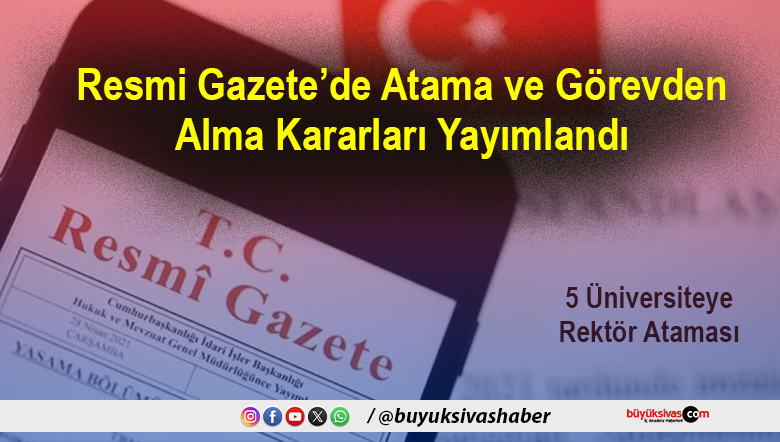 Görevden Alma Kararları