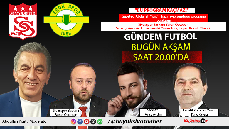 Gündem Futbol Bu Akşam