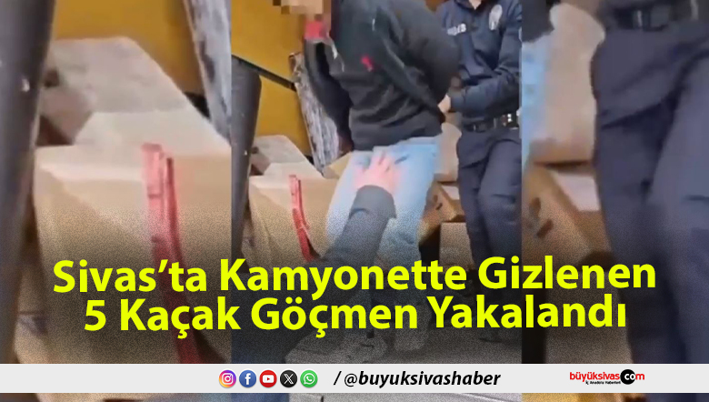 5 Kaçak Göçmen Yakalandı