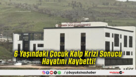 6 Yaşındaki Çocuk Kalp Krizi Sonucu Hayatını Kaybetti!