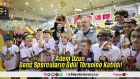 Adem Uzun Genç Sporcuların Ödül Törenine Katıldı!